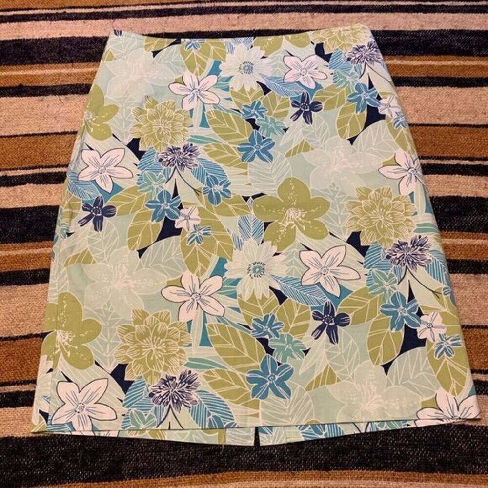 VTG Mini Skirt Floral A. Byer 90s Y2K 70s Hippie Funky Sz 7‎ A-Line Preppy Bold